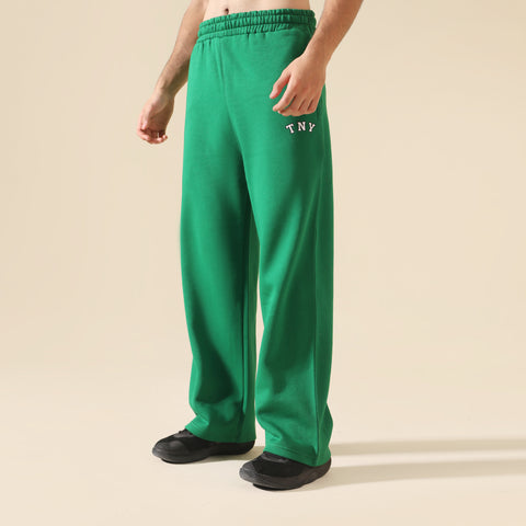 Green Relax Fit Fleece Unisex Trouser