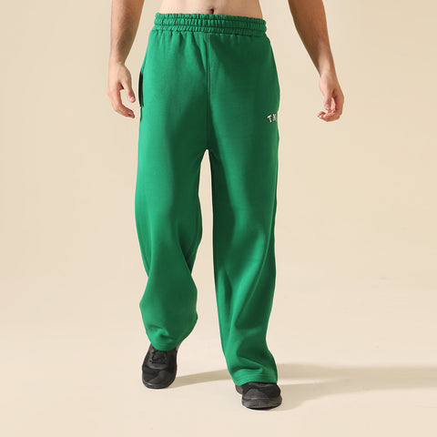 Green Relax Fit Fleece Unisex Trouser