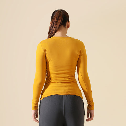 24/7 Women's Full Sleeve - Mustard