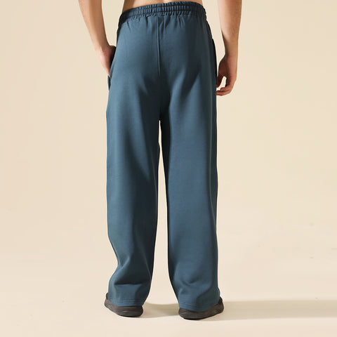 Teal Relax Fit Fleece Unisex Trouser