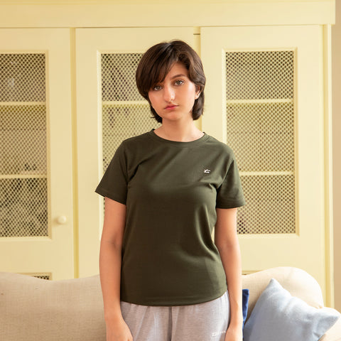 24/7 Women's T-shirt - Olive