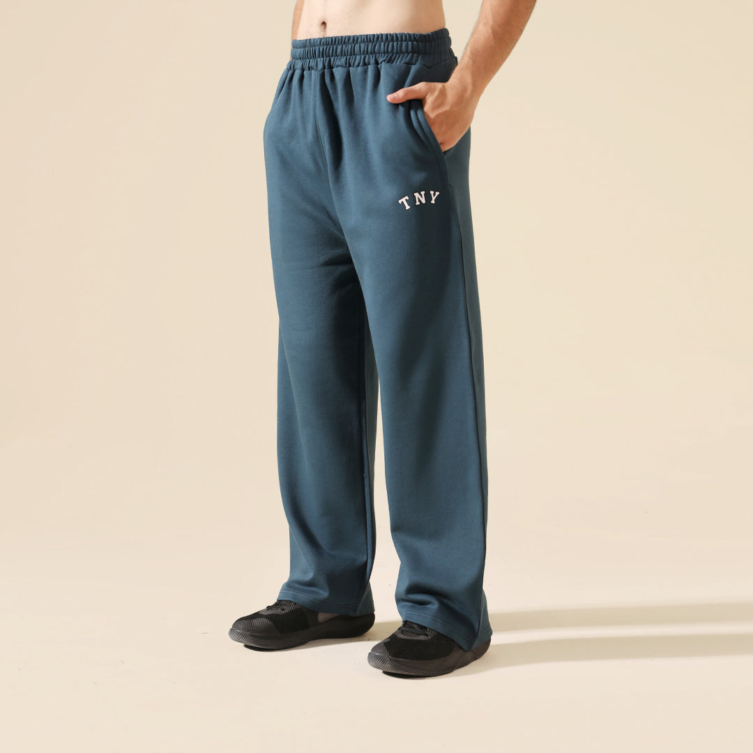 Teal Relax Fit Fleece Unisex Trouser