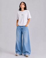 Women Relax Fit Tee - White