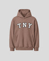 TNY Unisex Oversized Hoodie - Cocoa Brown