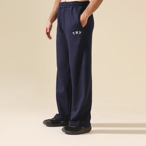 Navy Relax Fit Fleece Trouser