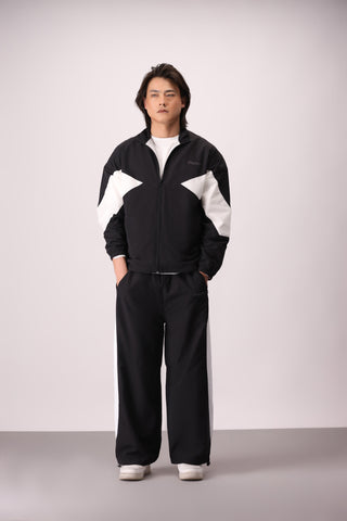 Retro Tracksuit - Black & White