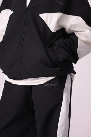 Retro Tracksuit - Black & White