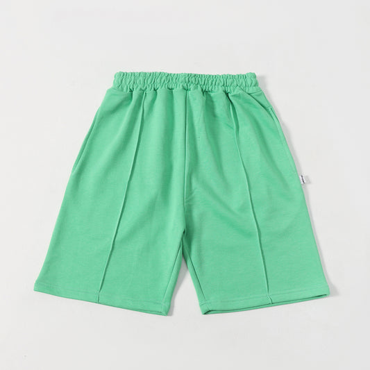 Lime Green Relax Fit Shorts