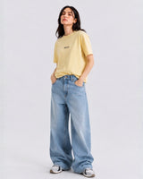 Women Relax Fit Tee - Yellow
