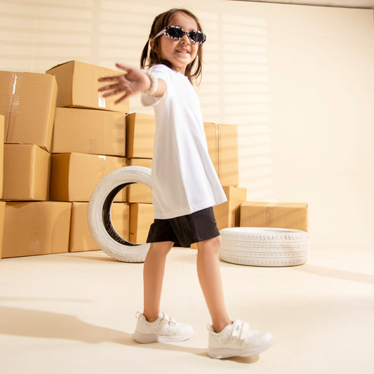 White - 24/7 Kids Pocket Tee