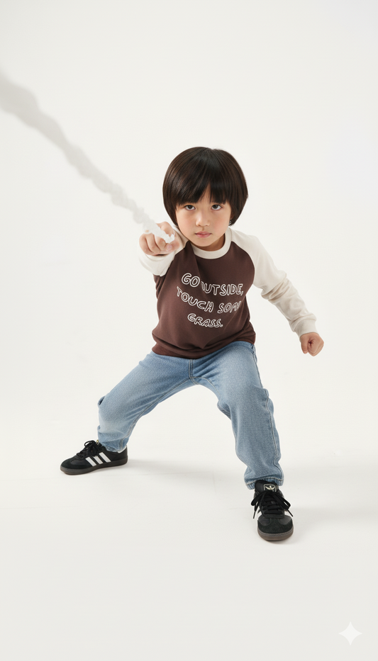 Thought Some Grass Full sleeve Raglan