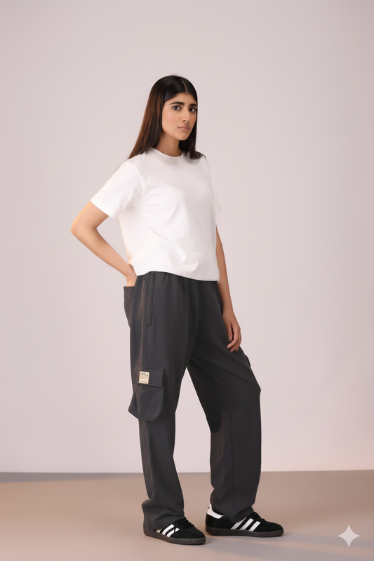 V2 Essential Unisex Cargo Trouser Smoke