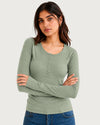 Go-to Henley Mint (Women)
