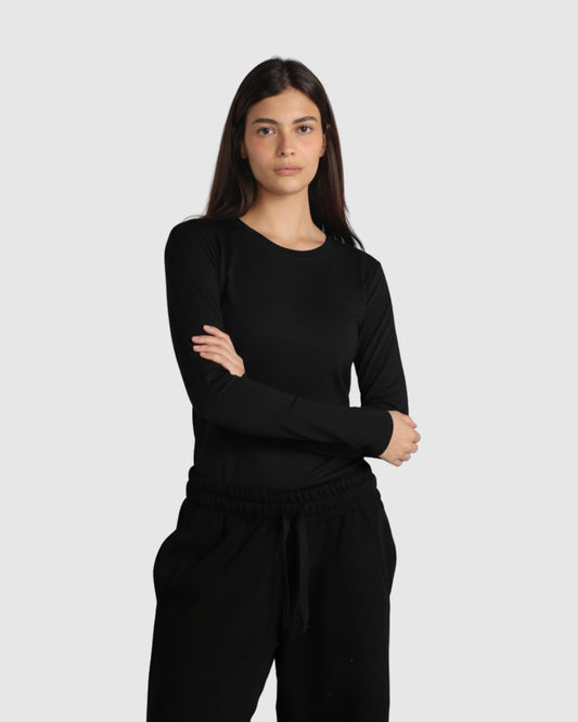 24/7 Women's Full Sleeve - Black