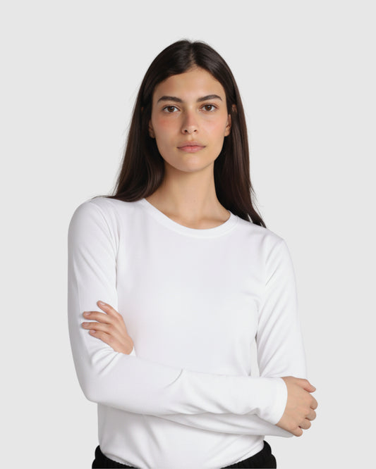 24/7 Women's Full Sleeve - White