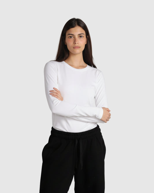 24/7 Women's Full Sleeve - White