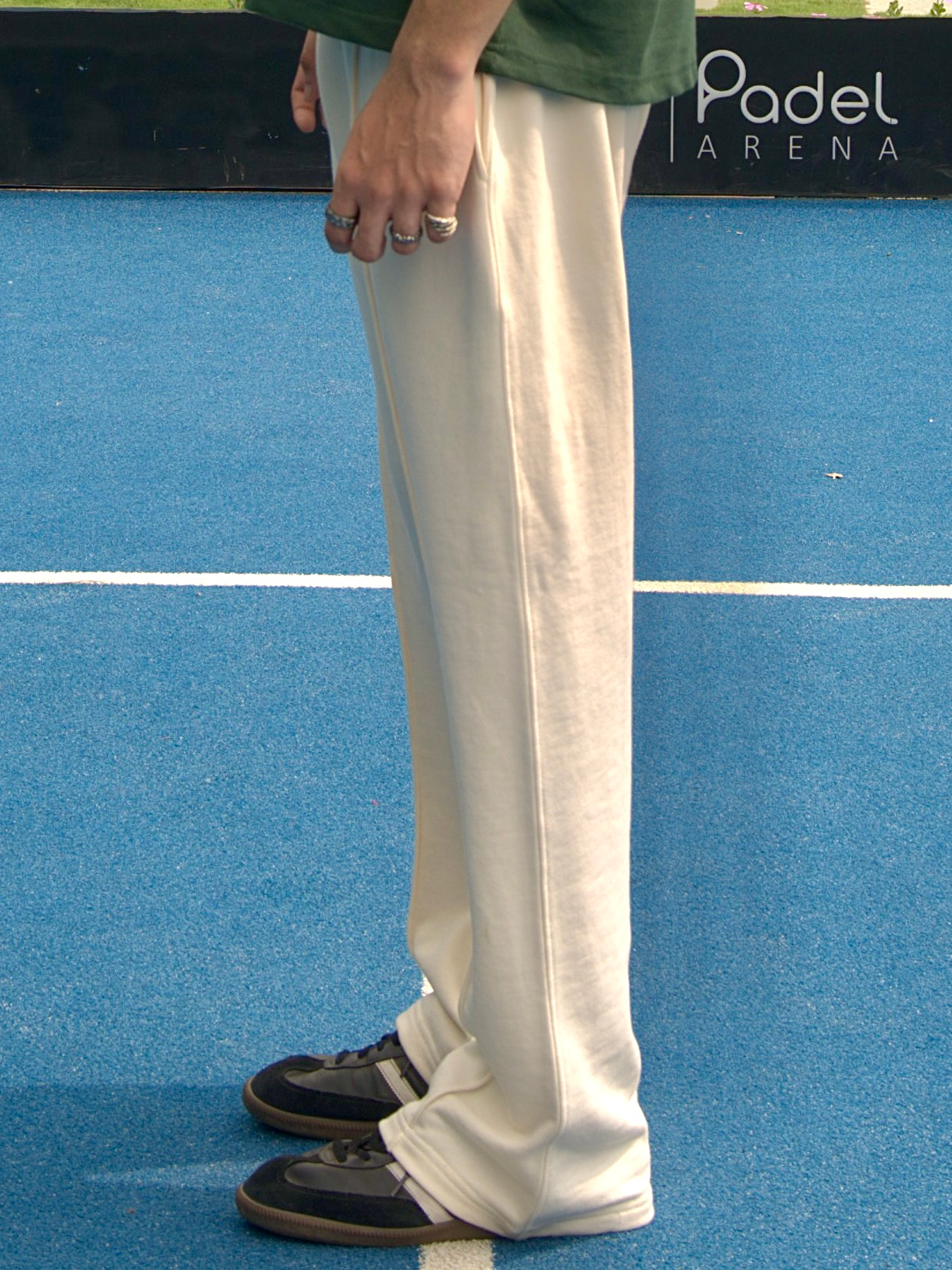 Off white Essential Pleated Baggy Trousers