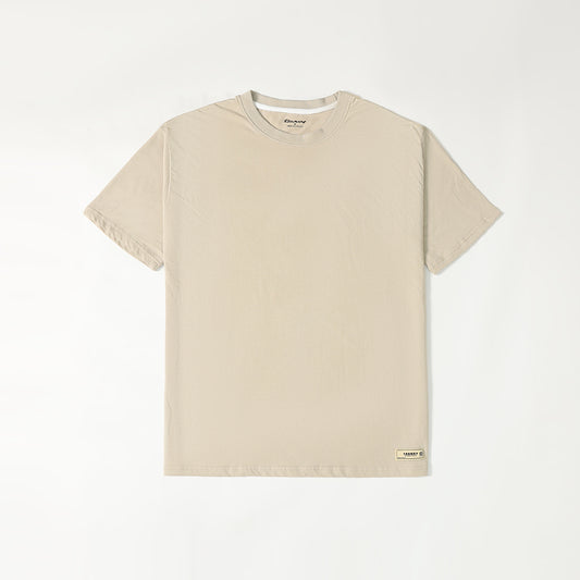 Beige Oversized T-shirt
