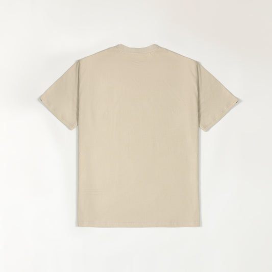Beige Oversized T-shirt