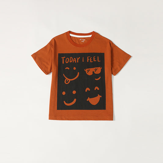 Today i feel Kids T-shirt