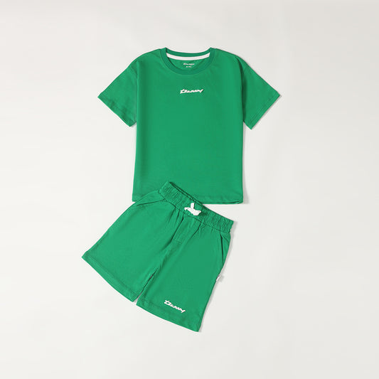 Tooney Green Kids Shorts Set