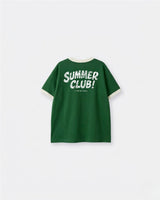 Oversized Ringer Kids T-shirt Green