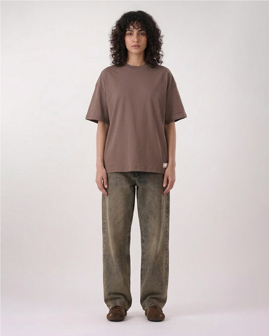 Mocha Oversized T-shirt