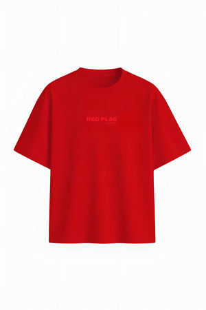Red Flag Oversized T-shirt