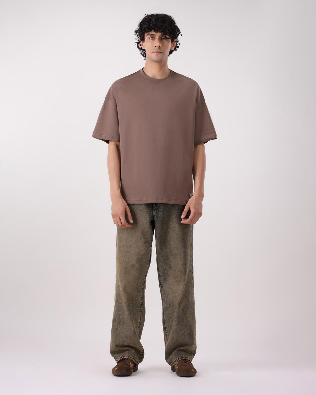 Mocha Oversized T-shirt