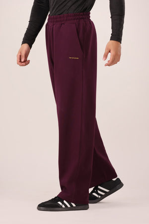 TNY Studio Heavy Weight Sweatpants - Maroon