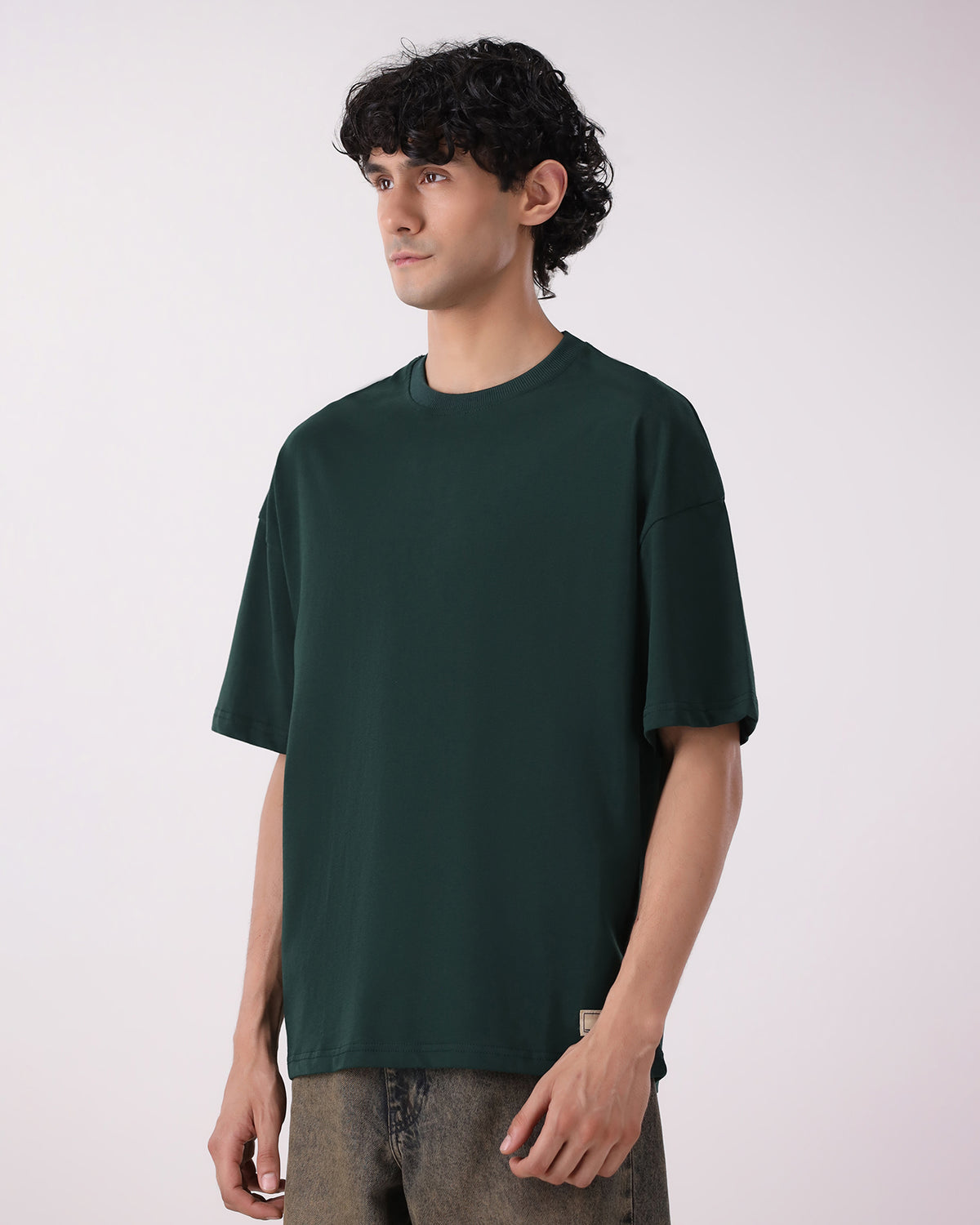 Moss Green Oversized T-shirt