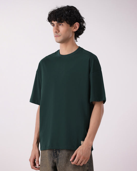 Moss Green Oversized T-shirt