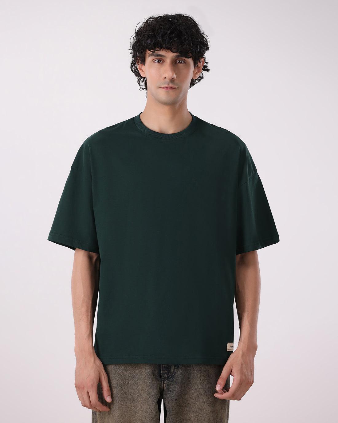 Moss Green Oversized T-shirt