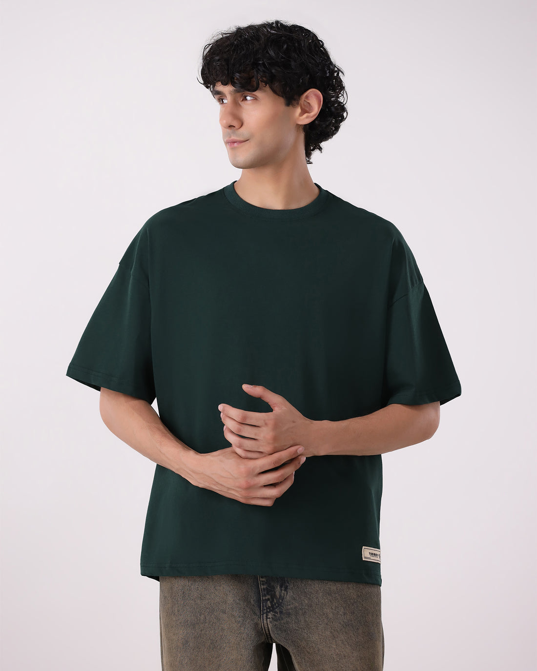 Moss Green Oversized T-shirt
