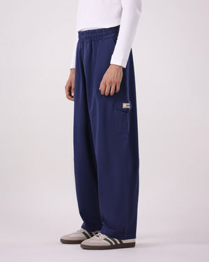 DRIFT CARGO TROUSER – Navy (Wide Fit)