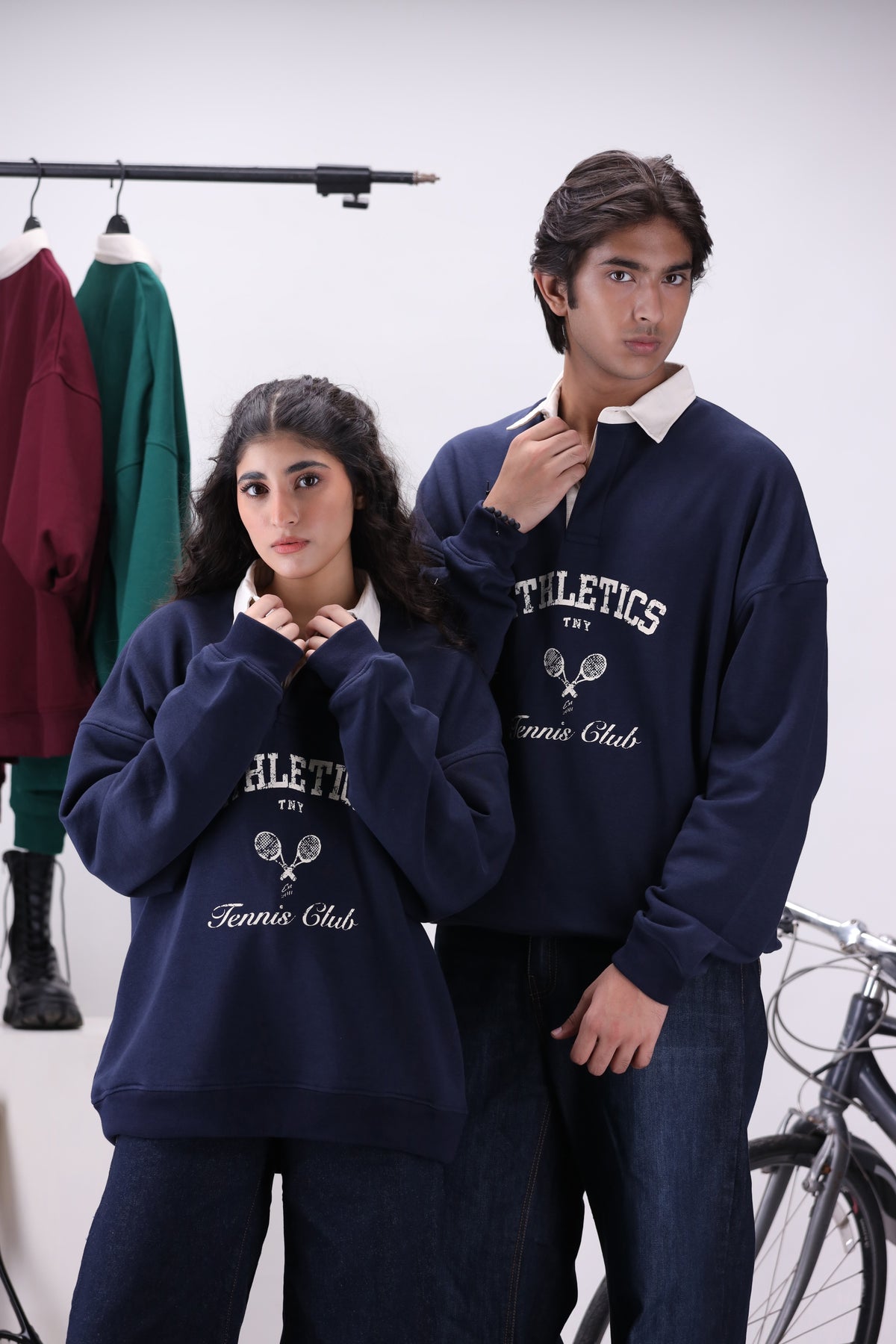 Classic Navy TNY Tennis Club Sweatshirt