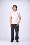 OFF WHITE RELAXED FIT TANK T-SHIRT