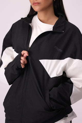 Retro Tracksuit - Black & White