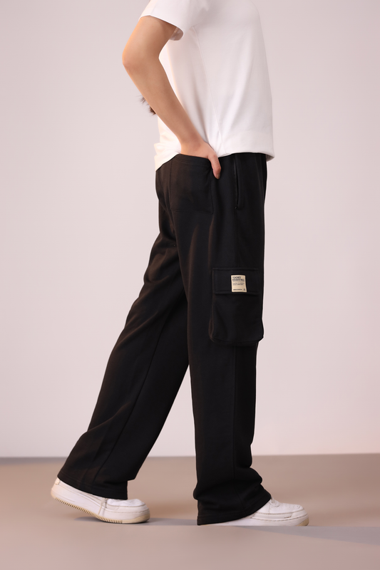 V2 Essential Unisex Cargo Trouser Black