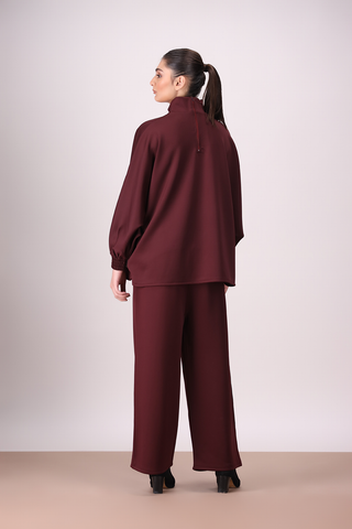 BURGUNDY - SI-ERA CO-ORD SET