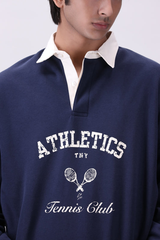 Classic Navy TNY Tennis Club Sweatshirt