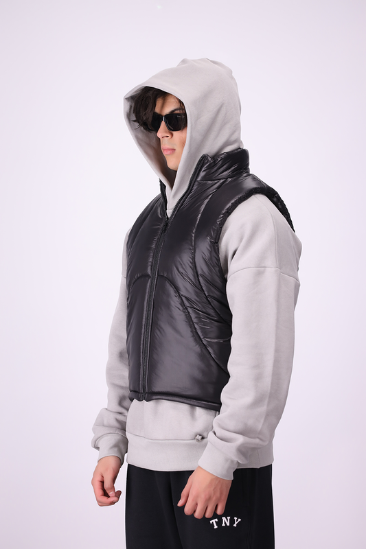 BULLET PUFFER VEST BLACK