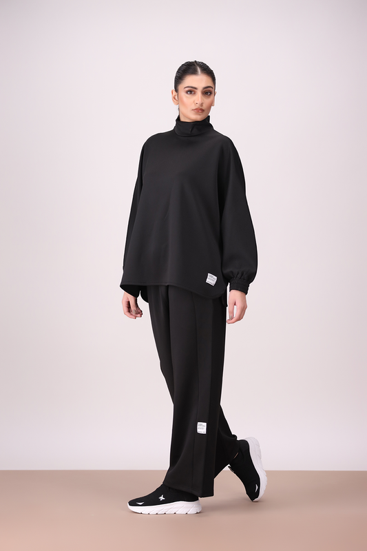 BLACK - SI-ERA CO-ORD SET