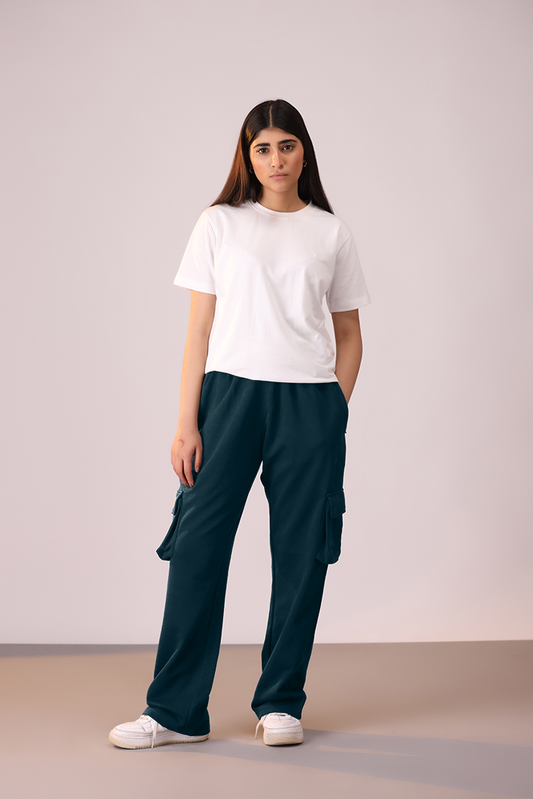 V2 Essential Unisex Cargo Trouser Green
