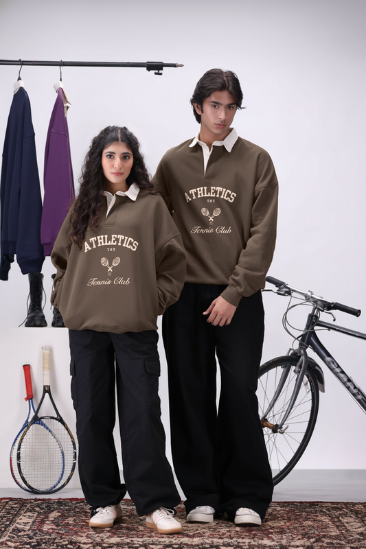 Classic Mocha TNY Tennis Club Sweatshirt