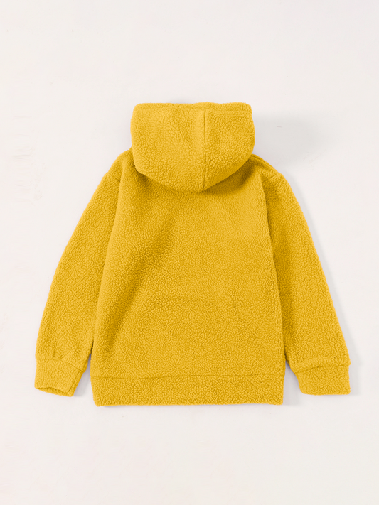 Mustard Kids Unisex Sherpa Pullover