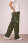 V2 Essential Unisex Cargo Trouser Olive