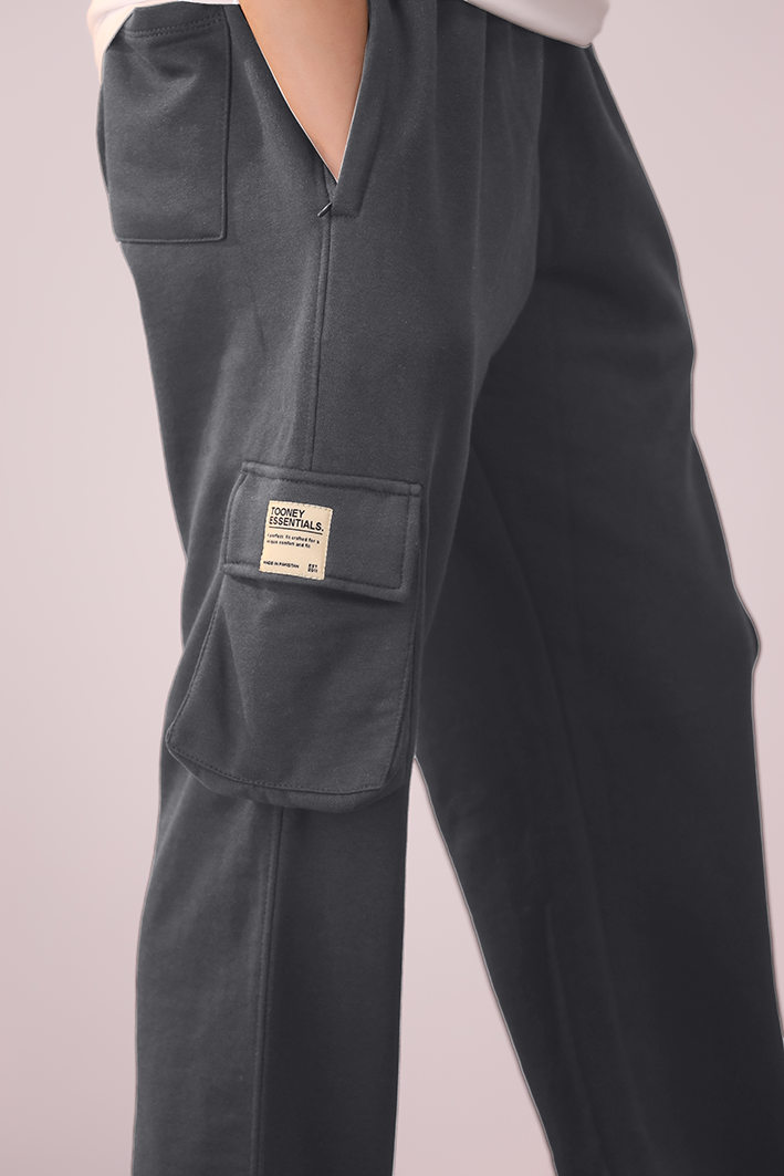 V2 Essential Unisex Cargo Trouser Smoke