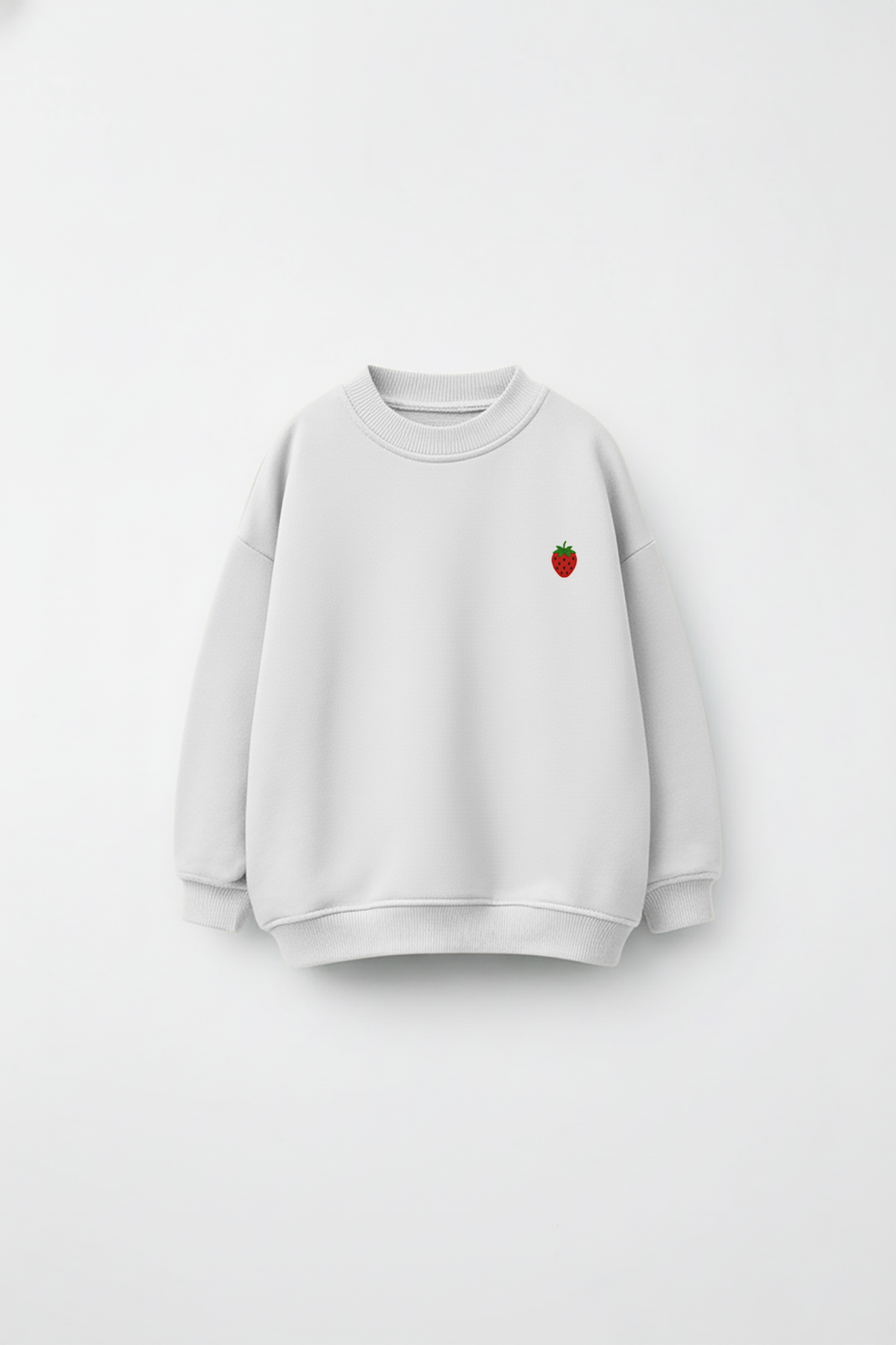 Strawberry Drop Shoulder Sweatshirt