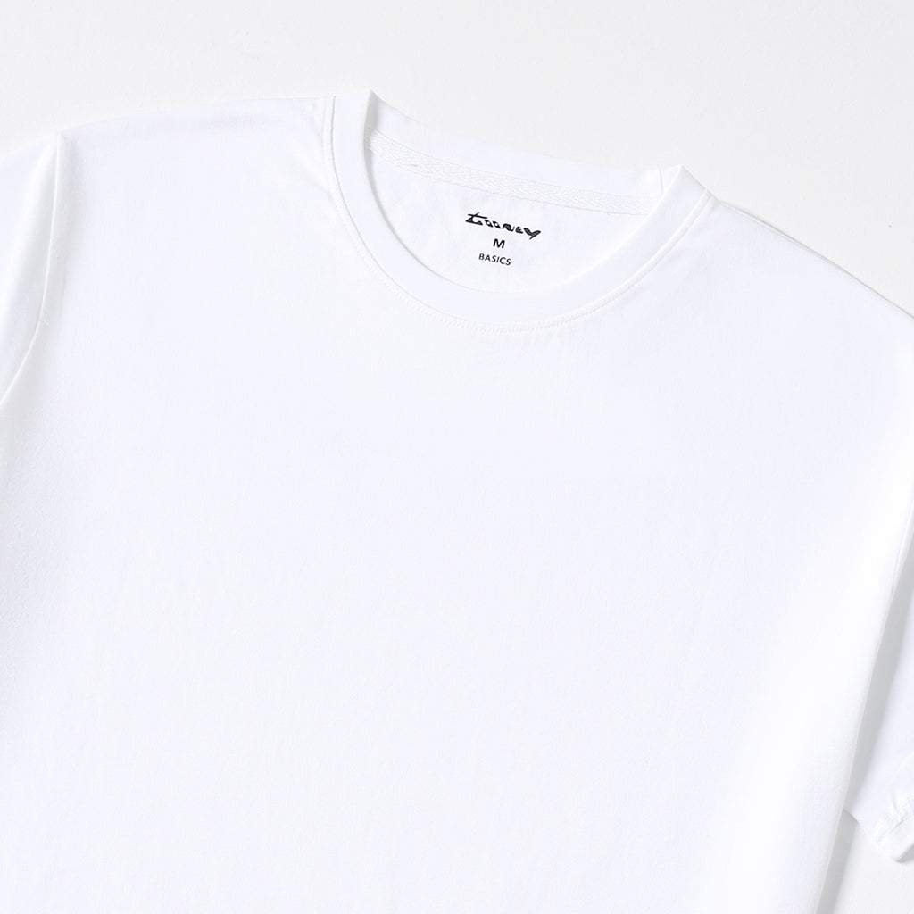 Basic Crew Neck White – Tooney Teez